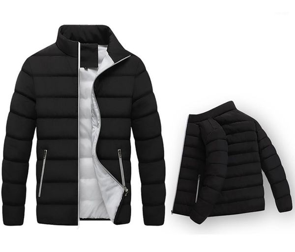 2020 style running padded jacket men's jacket stand-up collar solid color padded thick warm clothes1, Black
2020 style running padded jacket men's jacket stand-up collar solid color padded thick warm clothes1, Black