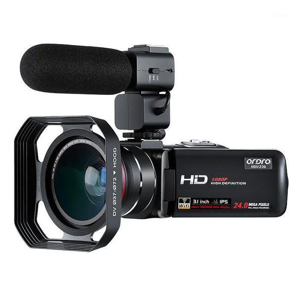 ordro z20 camcorder full hd video camera 30fps 16x digital zoom camamra filmadora vlog camera support lens stabilizer1
ordro z20 camcorder full hd video camera 30fps 16x digital zoom camamra filmadora vlog camera support lens stabilizer1