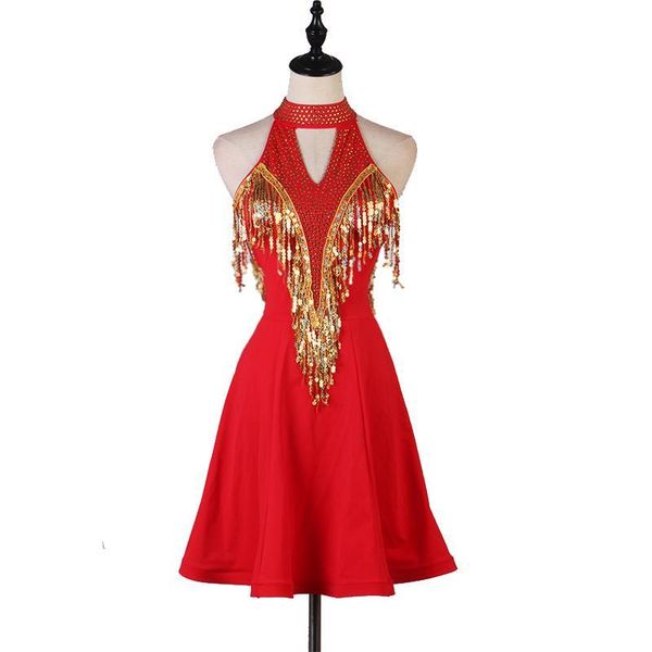 stage wear custom women sequin latin dance dress tango salsa rumba cha samba competition dresses ballroom perform clothing, Black;red
stage wear custom women sequin latin dance dress tango salsa rumba cha samba competition dresses ballroom perform clothing, Black;red