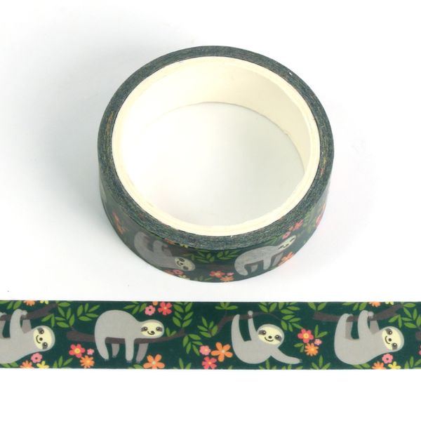 sloth 1x cute design washi tape animal diy planner masking tapes school office supplies
sloth 1x cute design washi tape animal diy planner masking tapes school office supplies