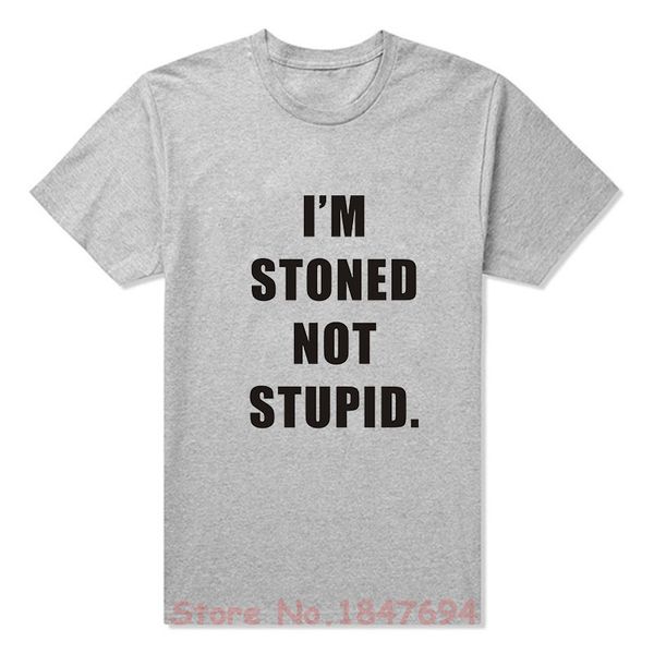 sport new summer style i'm stoned not stupid t-shirt funny tee gift t shirt men casual short sleeve tees
sport new summer style i'm stoned not stupid t-shirt funny tee gift t shirt men casual short sleeve tees