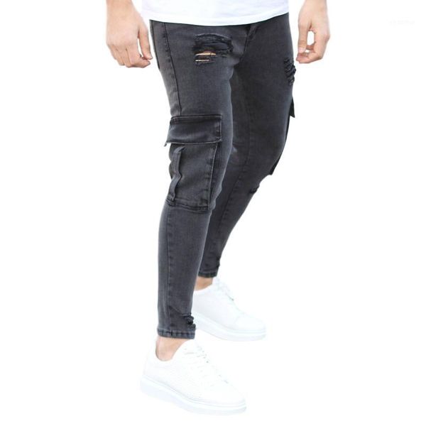 casual 100% cotton denim men cargo pocket smoked jeans new style good price wholesale offer trend 20211, Blue
casual 100% cotton denim men cargo pocket smoked jeans new style good price wholesale offer trend 20211, Blue