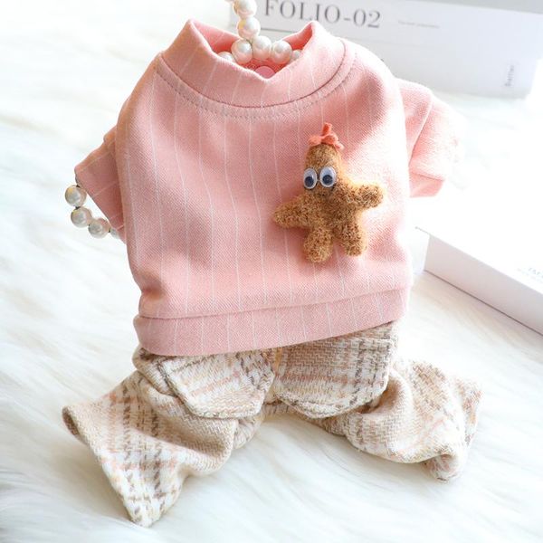 dog apparel cute pink star clothes for cats animals with houndstooth pants winter little small warm pet overalls puppies dogs
dog apparel cute pink star clothes for cats animals with houndstooth pants winter little small warm pet overalls puppies dogs