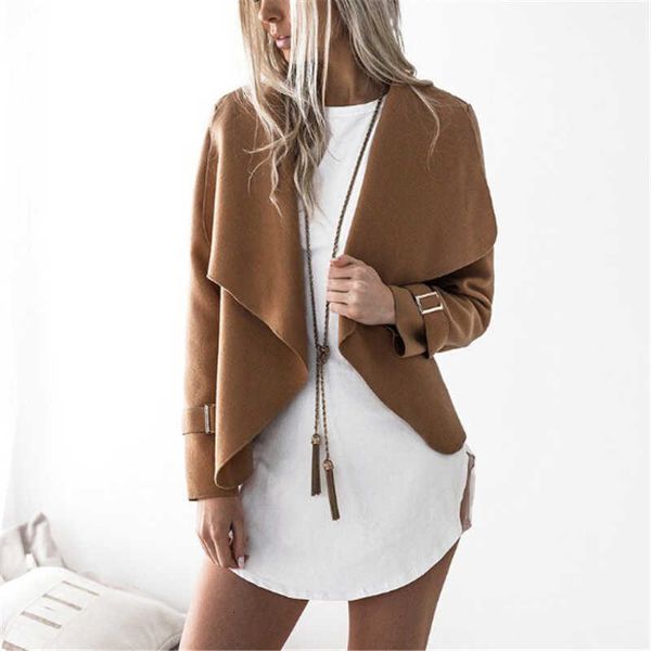 women jacket fashion ladies long sleeve jackets 2021 ladies coats retro zipper bomber outwear coats and jackets women outerwear, Black;brown
women jacket fashion ladies long sleeve jackets 2021 ladies coats retro zipper bomber outwear coats and jackets women outerwear, Black;brown