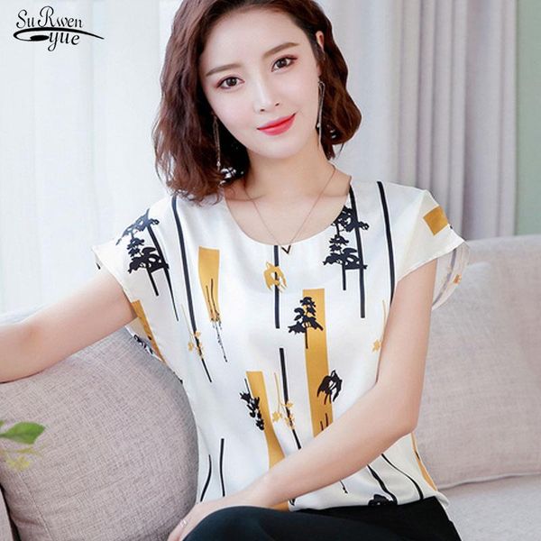 2021 summer plus size women chiffon shirt fashion o-neck and blouse printing elegant lady shirts loose office lady 3741, White
2021 summer plus size women chiffon shirt fashion o-neck and blouse printing elegant lady shirts loose office lady 3741, White