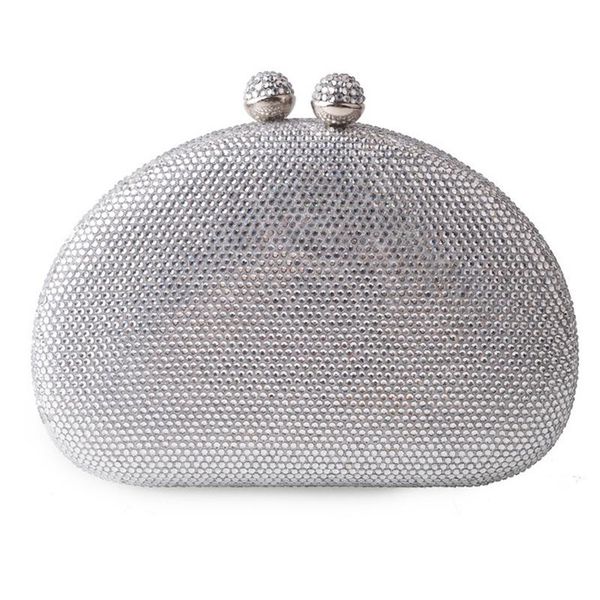 luxury silver wedding bridal clutch purse fashion crystal diamond evening clutches handbags hard case handbags party prom bag
luxury silver wedding bridal clutch purse fashion crystal diamond evening clutches handbags hard case handbags party prom bag