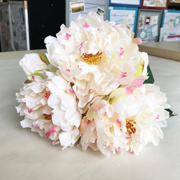 decorative flowers & wreaths 1 bouquet 5 head artificial simulation peony silk flower home wedding party garden craft decor bouquet1
decorative flowers & wreaths 1 bouquet 5 head artificial simulation peony silk flower home wedding party garden craft decor bouquet1