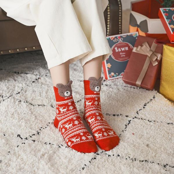 newelk печать санта 3d женщина зимы клаус pattern теплый моды случайные рождественские носки 4 пар / серия милый подарок 7
newelk печать санта 3d женщина зимы клаус pattern теплый моды случайные рождественские носки 4 пар / серия милый подарок 7