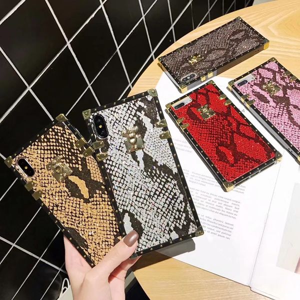 plating square lattice snake skin phone shell animal skin print soft back cover for iphone xs max xr 7 8 plus 6.5 
plating square lattice snake skin phone shell animal skin print soft back cover for iphone xs max xr 7 8 plus 6.5