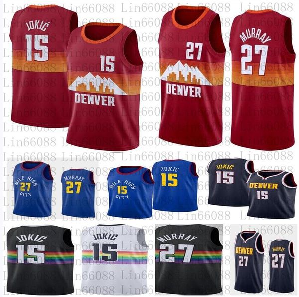 2020 new nikola vintage 15 jokic jersey jamal 27 murray 2021 basketball jerseys, Black;red
2020 new nikola vintage 15 jokic jersey jamal 27 murray 2021 basketball jerseys, Black;red