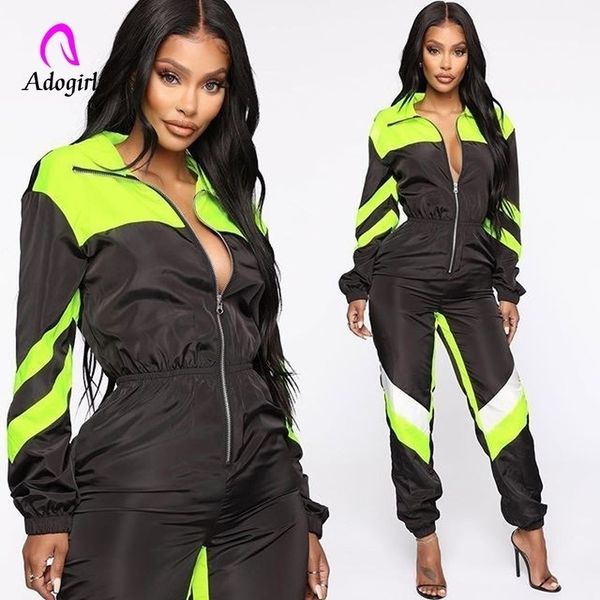 neon color block tracksuit loose jumpsuits women zipper long sleeve rompers fashion autumn fitness one-piece jumpsuit overalls t200509, Black;white
neon color block tracksuit loose jumpsuits women zipper long sleeve rompers fashion autumn fitness one-piece jumpsuit overalls t200509, Black;white