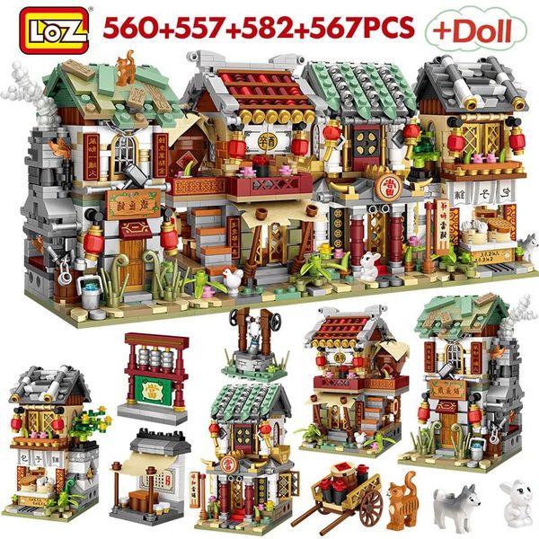 loz creatored mini view china street bun pawnshop bistro blacksmith shop building blocks toys for children gifts
loz creatored mini view china street bun pawnshop bistro blacksmith shop building blocks toys for children gifts