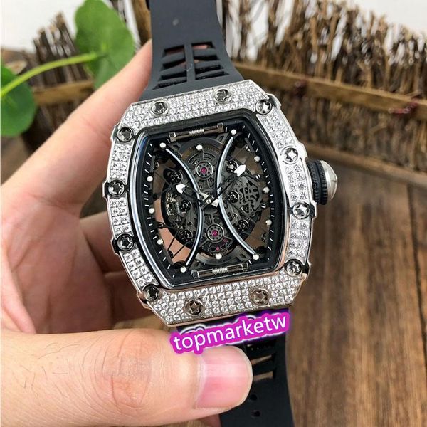 manufacturers luxry version rm 53-01 paplo mac skeleton dial rose gold diamond case japan miyota automatic rm53-01 mens watch r, Slivery;brown
manufacturers luxry version rm 53-01 paplo mac skeleton dial rose gold diamond case japan miyota automatic rm53-01 mens watch r, Slivery;brown
