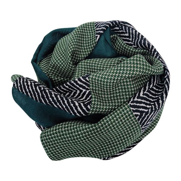vipwatch 2020 new dark green color matching winter korean women's versatile thin cotton hemp spring and autumn silk scarf, Blue;gray
vipwatch 2020 new dark green color matching winter korean women's versatile thin cotton hemp spring and autumn silk scarf, Blue;gray