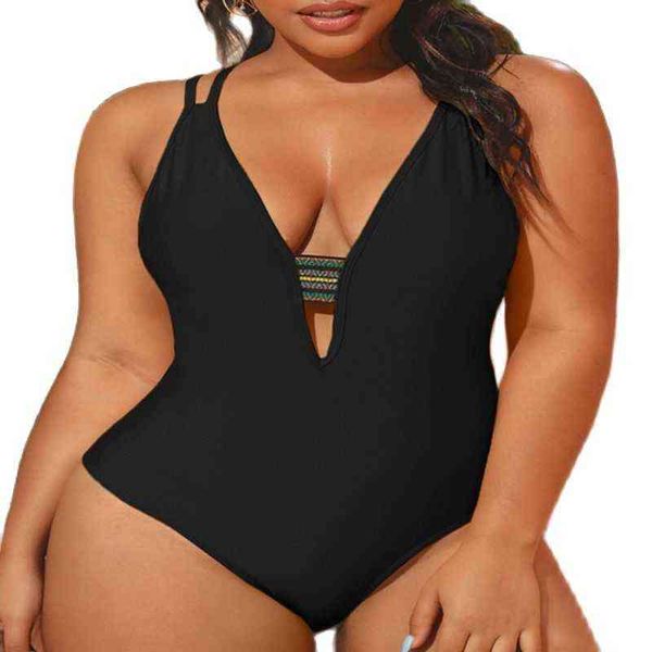 summer one piece large swimsuits closed plus size swimwear female body bathing suit for pool beach women's swimming suit, White;black
summer one piece large swimsuits closed plus size swimwear female body bathing suit for pool beach women's swimming suit, White;black