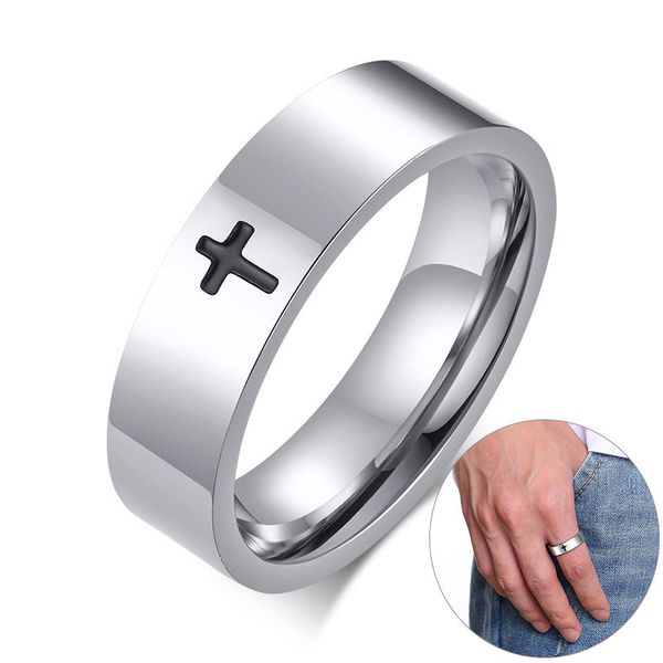 stainless steel cross ring for mens womens christian jesus christ lord prayer silver color, Golden;silver
stainless steel cross ring for mens womens christian jesus christ lord prayer silver color, Golden;silver