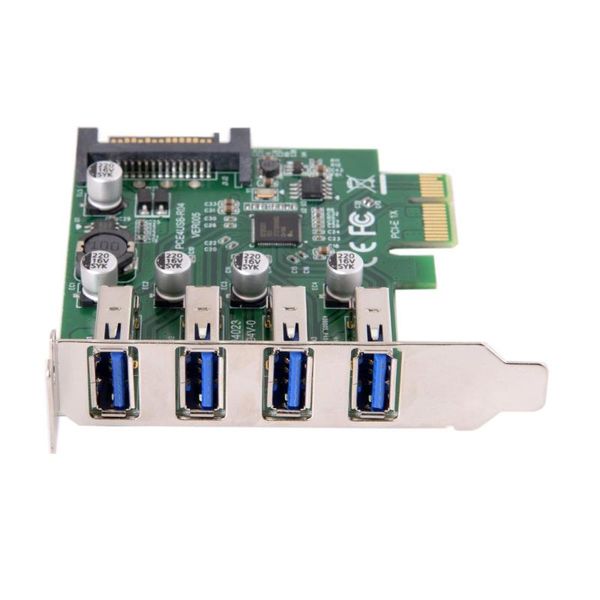 computer cables & connectors cy 5gbps low profile 4 ports pci-e to usb 3.0 hub pci express expansion card adapter for motherboard
computer cables & connectors cy 5gbps low profile 4 ports pci-e to usb 3.0 hub pci express expansion card adapter for motherboard