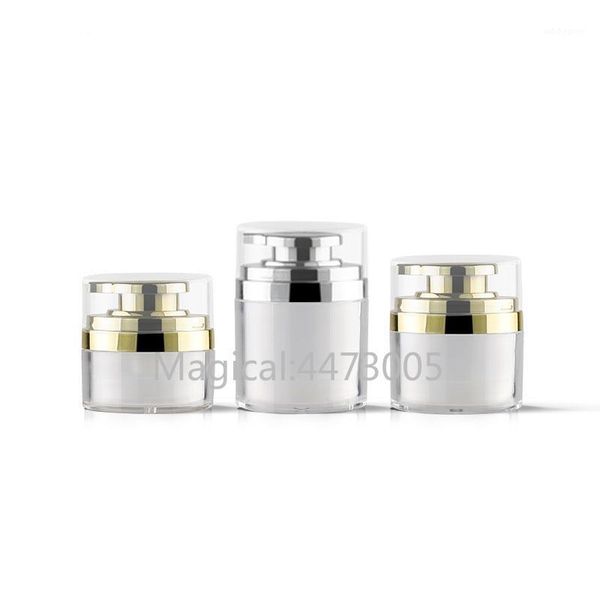 storage bottles & jars 30g50g70g 10pcs airless gold/silver elegant empty lotion pump bottle,vacuum emulsion container,portable acrylic cosme
storage bottles & jars 30g50g70g 10pcs airless gold/silver elegant empty lotion pump bottle,vacuum emulsion container,portable acrylic cosme