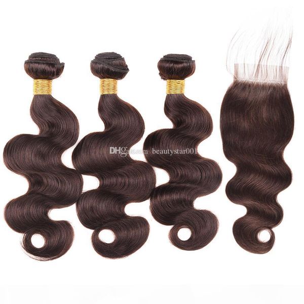 10a brazilian straight virgin hair 3 bundles with closure 4*4 brazilian body wave lace closure #2 dark brown human hair extensions, Black;brown
10a brazilian straight virgin hair 3 bundles with closure 4*4 brazilian body wave lace closure #2 dark brown human hair extensions, Black;brown