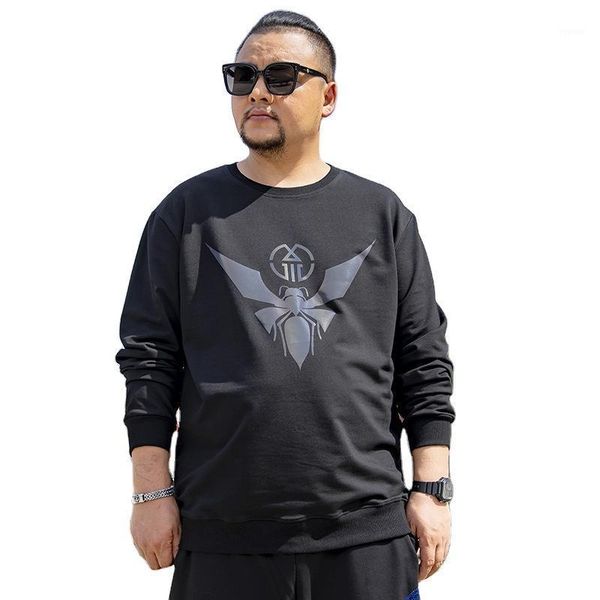 new large size sweater men's reflective material animal print loose round neck pullover casual, White;black
new large size sweater men's reflective material animal print loose round neck pullover casual, White;black