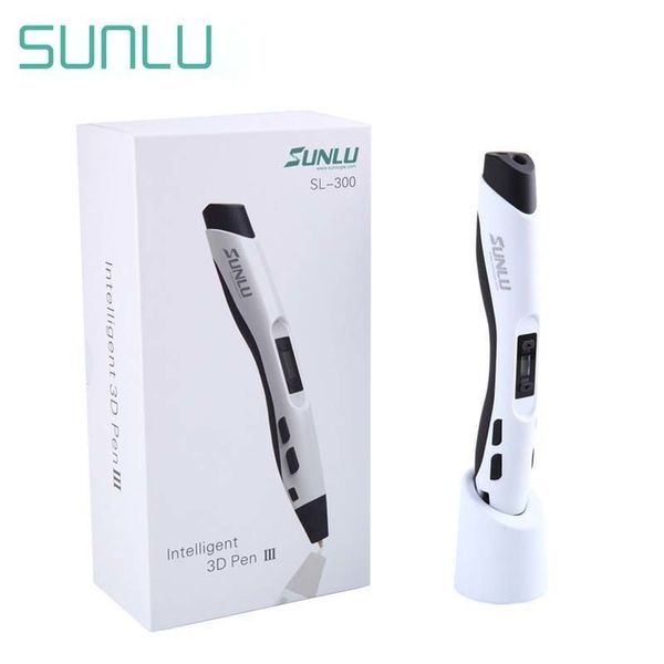 sunlu 3d printer pen sl-300 new diy gift with uk eu us plug 8 digital speed control for drawing and diy y200428
sunlu 3d printer pen sl-300 new diy gift with uk eu us plug 8 digital speed control for drawing and diy y200428