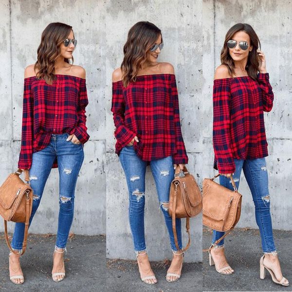 new 2019 women's off shoulder baggy blouse ladies oversize sweater jumper cotton plus size casual off shoulder shirt1, White
new 2019 women's off shoulder baggy blouse ladies oversize sweater jumper cotton plus size casual off shoulder shirt1, White