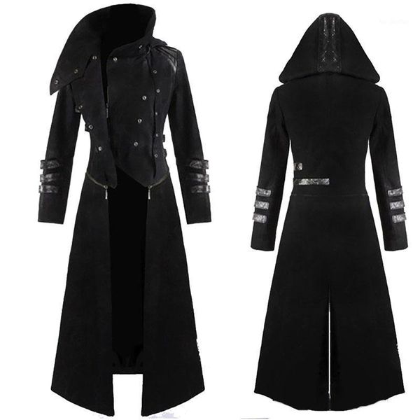 men's trench coats steampunk goth long coat men peacoat high collar hooded jacket halloween assassin costume for 4xl 5xl1, Tan;black
men's trench coats steampunk goth long coat men peacoat high collar hooded jacket halloween assassin costume for 4xl 5xl1, Tan;black