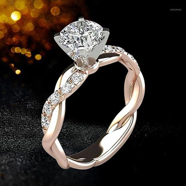 2020 rose gold/gold/silver color trendy white zircon wedding spiral cross rings for women men engagement jewelry promise gifts1, Slivery;golden
2020 rose gold/gold/silver color trendy white zircon wedding spiral cross rings for women men engagement jewelry promise gifts1, Slivery;golden