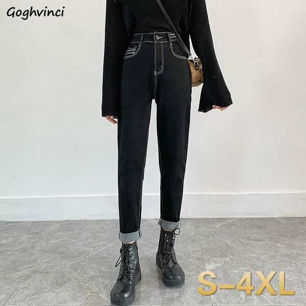 harem-jeans women black large-size 4xl denim trousers high-street straight loose autumn stretchy ankle-length vintage streetwear, Blue
harem-jeans women black large-size 4xl denim trousers high-street straight loose autumn stretchy ankle-length vintage streetwear, Blue