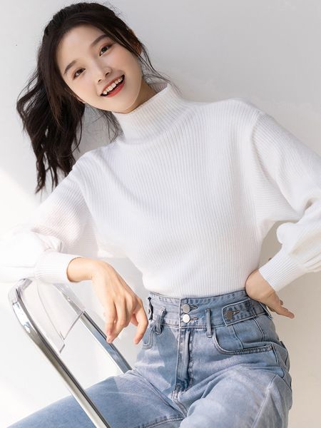 2021 new e inverno semi-alto colarinho branco camisola fundo feminino preguioso dentro de manga lanterna grossa porto vento suter 41dt, White;black
2021 new e inverno semi-alto colarinho branco camisola fundo feminino preguioso dentro de manga lanterna grossa porto vento suter 41dt, White;black