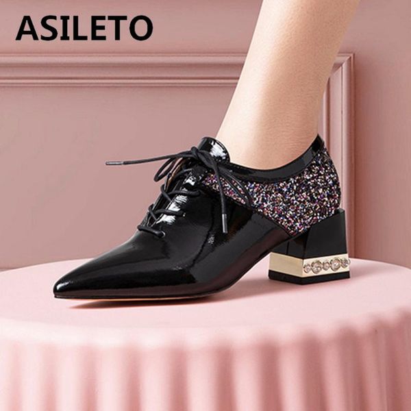 asileto new 2021 pumps square toe 5cm strange heels genuine leather lace-up bling stylish patchwork big size 33-48 b2383, Black
asileto new 2021 pumps square toe 5cm strange heels genuine leather lace-up bling stylish patchwork big size 33-48 b2383, Black