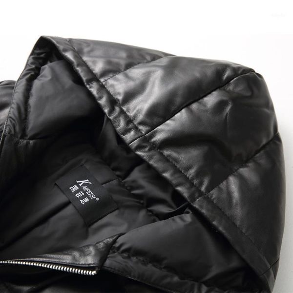 genuine leather vest 100% sheepskin coat 2020 autumn winter jacket women hooded korean down jackets 4xl my1, Black
genuine leather vest 100% sheepskin coat 2020 autumn winter jacket women hooded korean down jackets 4xl my1, Black