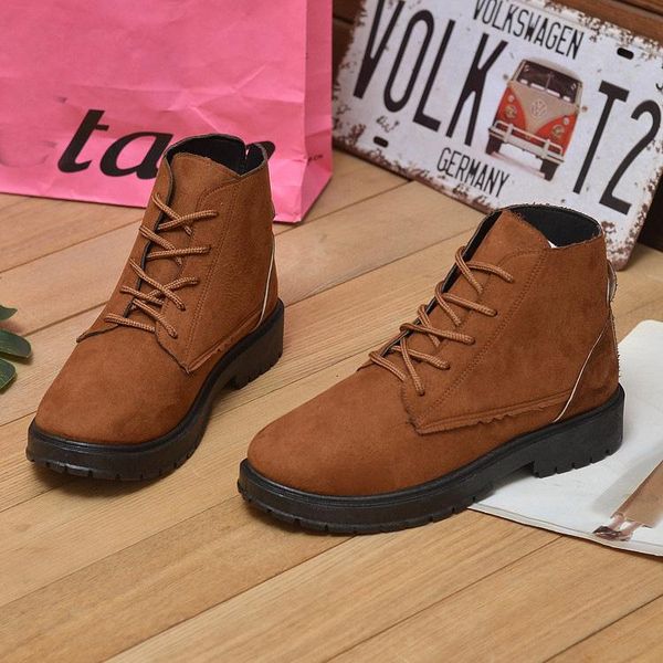 2020autumn and winter plus velvet boots female students korean version of short boots women's ankle forwomen, Black 
2020autumn and winter plus velvet boots female students korean version of short boots women's ankle forwomen, Black