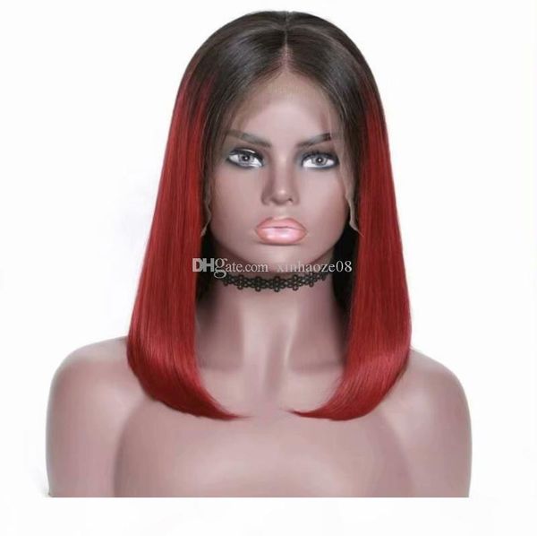 red ombre full lace wigs short human indian hair straight bob wig for black women pre plucked hairline colored lace front wig, Black;brown
red ombre full lace wigs short human indian hair straight bob wig for black women pre plucked hairline colored lace front wig, Black;brown
