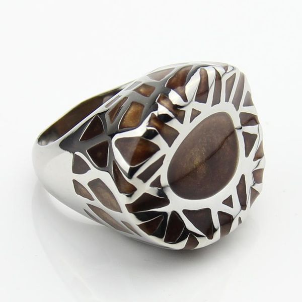 cluster rings lycoon arrival fashion man or woman big ring stainless steel four color resin imported enamel in nest shape lyr0014, Golden;silver
cluster rings lycoon arrival fashion man or woman big ring stainless steel four color resin imported enamel in nest shape lyr0014, Golden;silver