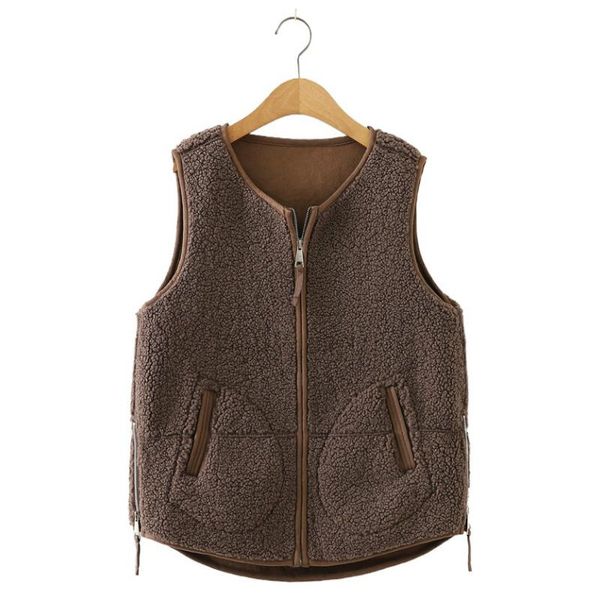 women vests solid zipper casual vest jackets 2021 autumn winter sleeveless korean style ladies basic pocket coat, Black;white
women vests solid zipper casual vest jackets 2021 autumn winter sleeveless korean style ladies basic pocket coat, Black;white