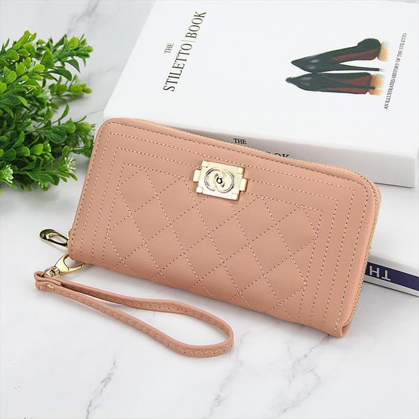 brand leather women wallets designer zipper long wallet women card holder ladies purse money bag carteira feminina, Red;black
brand leather women wallets designer zipper long wallet women card holder ladies purse money bag carteira feminina, Red;black