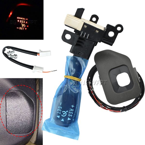 dark gray cover+ cruise control switch 45186-0d110-e0 for toyota yaris vios with red light