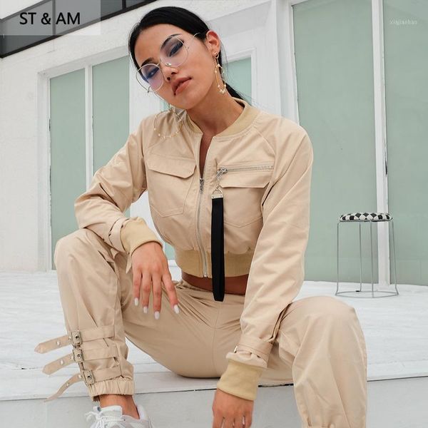 women suit crop tracksuit two piece female spring autumn casual suit buckle streetwear jacket pant set lady work suits for women1, Gray
women suit crop tracksuit two piece female spring autumn casual suit buckle streetwear jacket pant set lady work suits for women1, Gray
