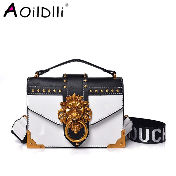 fashion pack shoulder bag crossbody package metal lion head mini small square clutch women designer wallet handbags bolsos mujer q1106
fashion pack shoulder bag crossbody package metal lion head mini small square clutch women designer wallet handbags bolsos mujer q1106