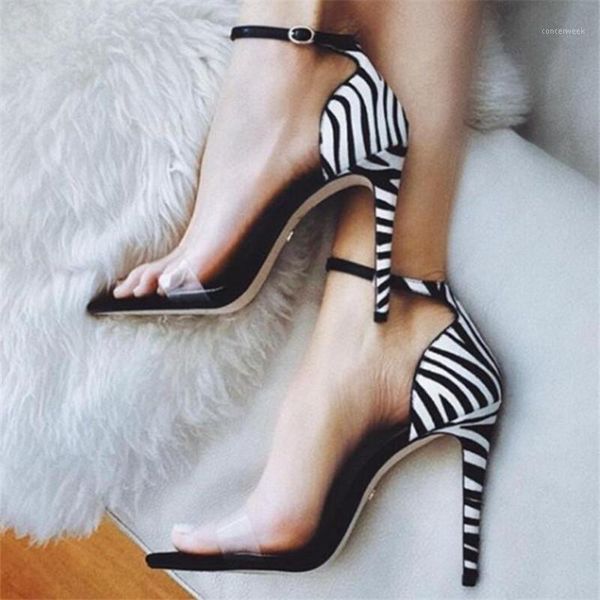 dress shoes 2021 summer ladies zebra striped sandals pointed toe women stripe thin heel transparent pvc buckle stiletto women1, Black
dress shoes 2021 summer ladies zebra striped sandals pointed toe women stripe thin heel transparent pvc buckle stiletto women1, Black