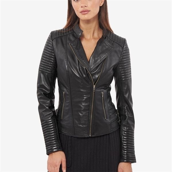 vainas european brand women genuine leather jacket for women real sheep leather jacket motorcycle jackets biker jackets julie 201223, Black
vainas european brand women genuine leather jacket for women real sheep leather jacket motorcycle jackets biker jackets julie 201223, Black
