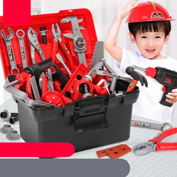 boys repair tool toys set for boy children pretend play baby kids educational engineer simulation box screwdriver wrench drill lj201009
boys repair tool toys set for boy children pretend play baby kids educational engineer simulation box screwdriver wrench drill lj201009