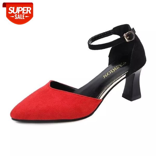 2020 fashion women pumps flock two-piece buckle pointd toe elegant women shoes platform casual ladies wedding pumps size 35-44 #pm3h, Black
2020 fashion women pumps flock two-piece buckle pointd toe elegant women shoes platform casual ladies wedding pumps size 35-44 #pm3h, Black