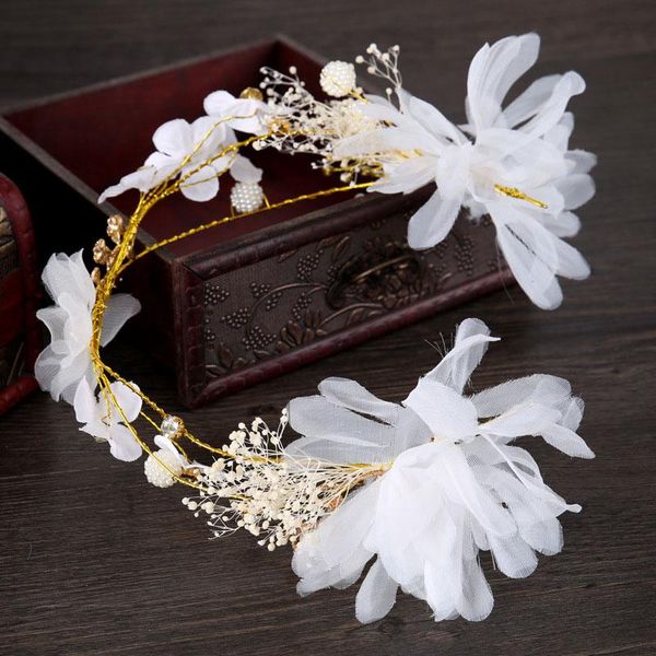 forseven silk yarn flower crowns bride hair wreath fairy beauty white hair jewelry headpiece women wedding accessories jl, Golden;silver
forseven silk yarn flower crowns bride hair wreath fairy beauty white hair jewelry headpiece women wedding accessories jl, Golden;silver