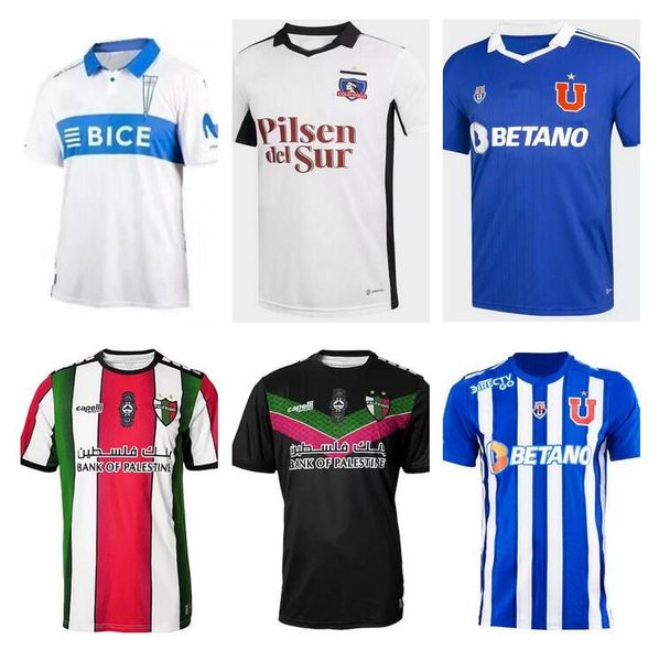 22 23 jimenez palestino reporto soccer jersey parraguez colo - colo football shirts montillo camista university of chile 2022 2023 chilean c, Black;yellow
22 23 jimenez palestino reporto soccer jersey parraguez colo - colo football shirts montillo camista university of chile 2022 2023 chilean c, Black;yellow