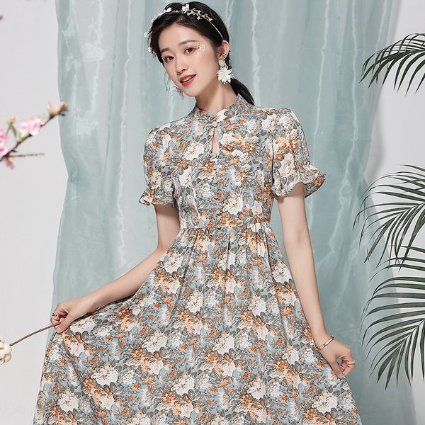 qzjpt sincere recruitment temperament chinese style big new big chiffon floral medium 2020 skirt women's skirt length large dress swing, Black;gray
qzjpt sincere recruitment temperament chinese style big new big chiffon floral medium 2020 skirt women's skirt length large dress swing, Black;gray