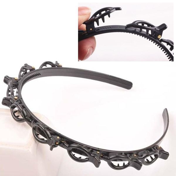 alice hairband headband men women sports hair band metal hoop double bangs hairstyle hairpin in stock55624, Black;brown
alice hairband headband men women sports hair band metal hoop double bangs hairstyle hairpin in stock55624, Black;brown