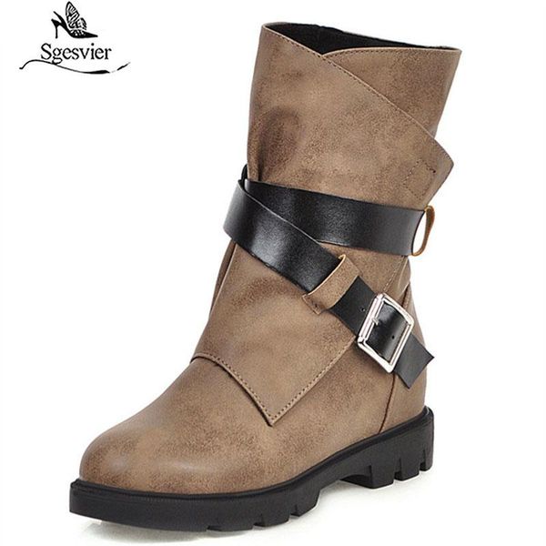 boots sgesvier 2021 arrival women ankle buckle round toe autumn winter western fashion comfortable casual shoes woman, Black
boots sgesvier 2021 arrival women ankle buckle round toe autumn winter western fashion comfortable casual shoes woman, Black