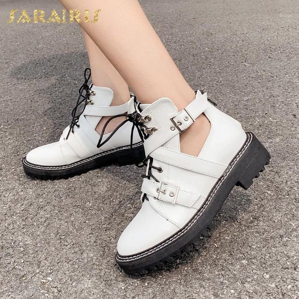 sarairis 2020 new fashion comfortable rubber sole square heels shoes woman boots buckle decoration concise office boots ladies1, Black
sarairis 2020 new fashion comfortable rubber sole square heels shoes woman boots buckle decoration concise office boots ladies1, Black